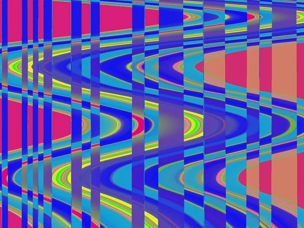 Streszczenie Nowoczesny Retro Kolorowe Wzory — Zdjęcie stockowe