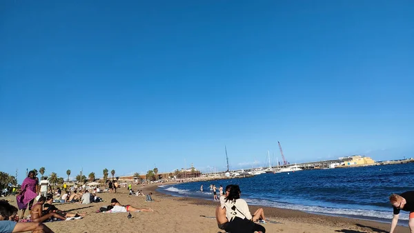 Panoramisch Uitzicht Spanje Barcelona — Stockfoto