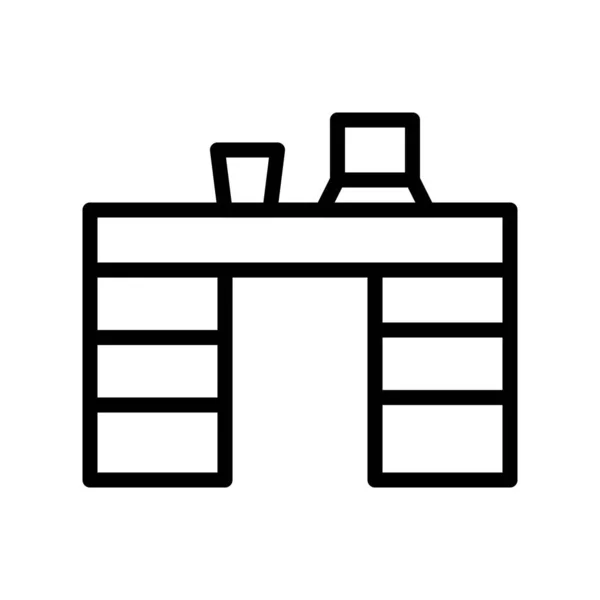 Illustration Vektor Symbol Tabelle Linie Stil Sammlung Vektor Mehr Items — Stockvektor