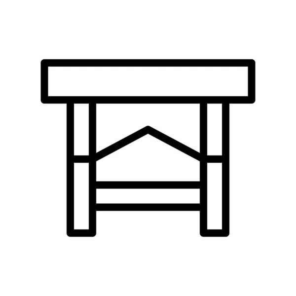Çizim Vektörü Logo Tablosu Gradyan Stili Beyaz Arkaplanda Simge Mobil — Stok Vektör