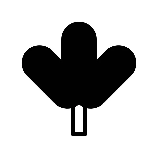 Ilustración Vector Logotipo Árbol Estilo Dualtone Icono Sobre Fondo Blanco — Vector de stock