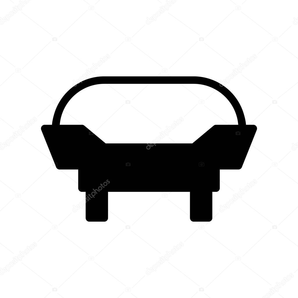 illustration vector and logo sofa dualtone style. icon on white background. Icon sign from modern collection for mobile concept and web apps design. Nice design perfect.