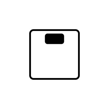 Banyo pullarının basit bir tasviri, kilo ölçümünü, uygunluğunu, sağlık kontrolünü, sağlığını ve yaşam tarzı seçimlerini sembolize ediyor. Bu simge sağlıkla ilgili herhangi bir bağlamda kullanılabilir,