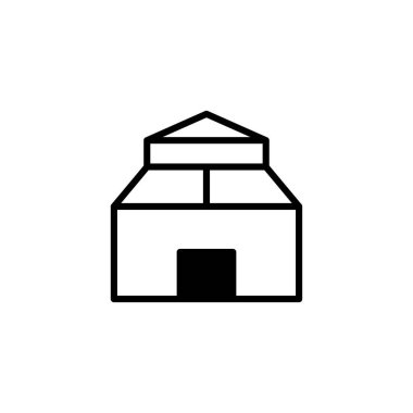 Minimalist bir sanat çizgisi basit bir yapı tasvir eder. Geometrik tasarım, mimari veya grafik unsurda bir simge, sembol ya da grafik unsuru olarak kullanılmak üzere açık bir ana hatlara sahiptir.