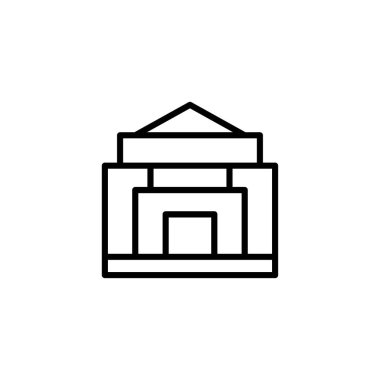 Tam olarak uygulanmış bir mimari tasarım, bina yapısını geometrik tasarım ilkeleri ve minimalist estetikle taşır. Yapısal yapıyı vurgulayarak anıtsallığın bir prototipini temsil eder