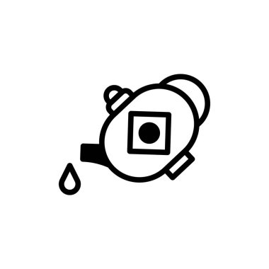 Bu minimalist illüstrasyonda tek renkli siyah beyaz çaydanlık yer alır. Tasarım, temiz çizgileri ve detay eksikliğiyle bir rahatlama ve basitlik hissi iletir.,