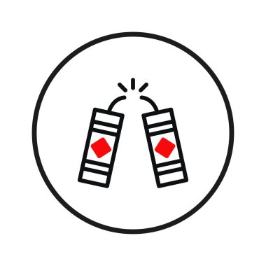 Bu grafikte dairesel çerçevenin içinde stilize edilmiş havai fişekler tasvir ediliyor. Tasarım, kültür, gelenek ve neşe temalarını çağrıştıran şenlikli kutlamaları yakalamayı amaçlıyor. İdeal