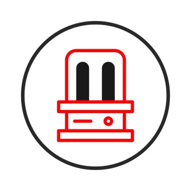 Sanatsal bir anıt tasviri minimalist berraklık içinde duruyor. Görüntü, net çizgiler ve geometrik şekillere sahip çağdaş biçimlendirilmiş bir simgeyi içeriyor, bu da etkili bir etki yaratıyor.