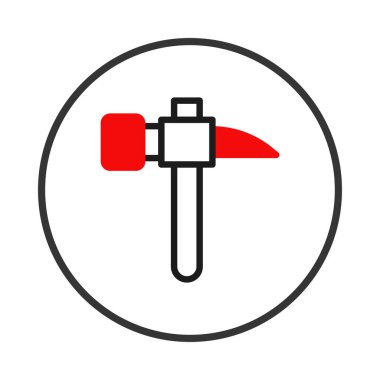 Basit ama cezbedici çekiç illüstrasyonları yaygın bir araçtır. İnşaat, onarım veya kendiniz yapın tasarım projeleri için mükemmeldir. Temiz stil ve parlak renkler onu çok yönlü hale getiriyor.