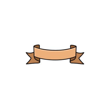 Tasarımlara biraz klasik stil katmak için ideal retro pankartın büyüleyici bir çizimi. Bu grafik kaydırmayı reklam, sunumlar, mesajlar veya dekoratif nötr projeler için kullanın