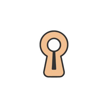 Bu resim bir anahtar deliğinin basit ama anımsatıcı bir temsilini, güvenliği, erişimi ve potansiyelin kilidini açmayı sembolize ediyor. Temiz tasarım ve nötr renkler çok yönlü olmasına katkıda bulunur