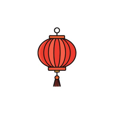 Bir Asya fenerinin sıcaklığı, şenliği ve doğu geleneklerinin kültürel mirasını sembolize edişinin canlı ve basit bir gösterimi. Resimler fenerin ışığını yakalıyor.