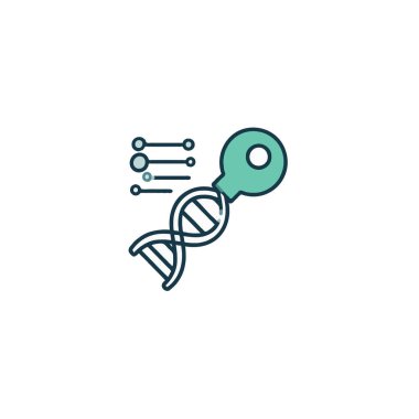 A visually engaging graphic depicts the conceptual unlocking of genetic potential, featuring intertwined DNA strands connected to a key-like symbol. This symbolizes scientific progress in