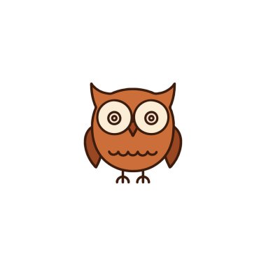 Sevimli bir baykuş çizimi basit tasarımı ve enfes estetiğiyle göze çarpar. Eğitici materyaller, çocuk kitapları ya da kapris gerektiren her proje için mükemmel.