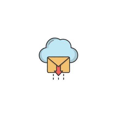 Bu kavramsal tasarım bulut tabanlı bir dağıtım illüstrasyonunu içerir. Dijital iletişimi, veri iletimini, küresel bağlantıyı, bilgi servisini çağrıştıran çağdaş bir tarzda temsil eder