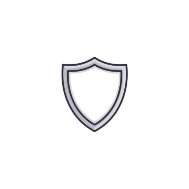 Temiz çizgiler ve minimum tasarım ile yapılmış stilize bir kalkan amblemi güvenlik ve korumayı simgeler. Basit ama kendine güvenen form, veri için güvence ve koruma sağlar.