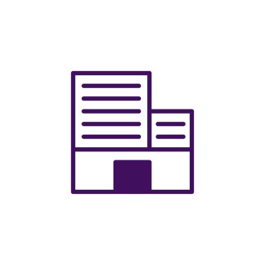 Aerodinamik ofis yapısı modern mimari kavramları temsil ederek kentsel manzaralarda ekonomik faaliyet göstermektedir. Menekşe çizgisi organizasyonu ve sağlam bir işi simgeler.