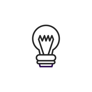 Bir ampulün minimalist çizgisi parlak bir fikri veya yeniliği sembolize eder. Bu basit ama etkili tasarım yaratıcılığı, problem çözmeyi ve yeni anlayışların neslini temsil ediyor. Bu çok açık.