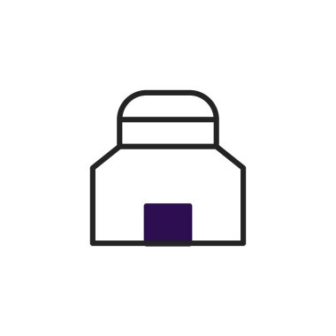 Bu resim bir bina yapısının basitleştirilmiş, çizgi sanatı temsilini sunar. Geometrik ve minimalist tasarımı onu mimari tasarım, şematik diyagramlar ve yaratıcı tasarımlar için çok yönlü kılar.