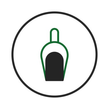 Bu minimalist bir vektör illüstrasyonudur, temiz ve zarif bir tasarımda bir dispenser stili simgesi içerir. Ürün uygulamaları, sunumlar veya görsel iletişim projeleri için mükemmel, bu grafik