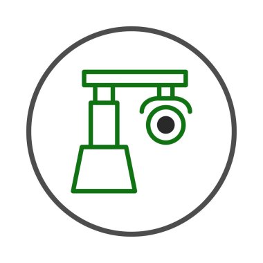 Gıcır gıcır bir görsel tasvir, suç önleme, mülkiyet denetimi ve daha geniş bir ihtiyat ve koruma kavramını göstermek için ideal bir güvenlik kamerası sistemini ön plana çıkarıyor.