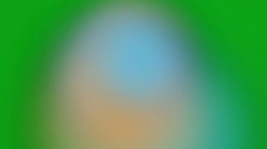 Yeşil, mavi ve açık sarı renklerin pürüzsüz geçişleriyle soyut bulanık arkaplan. Modern, yumuşak ve rüya gibi..