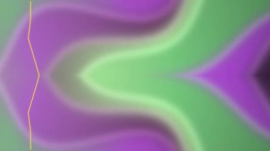 Yeşil ve mor pürüzsüz bir gradyan ile soyut arkaplan, ince bir ışık çizgisi etkisi içerir.