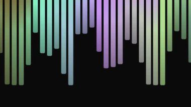 Siyah arkaplan üzerine renkli çizgiler düşen soyut bir arkaplan. Modern ve dinamik tasarım.