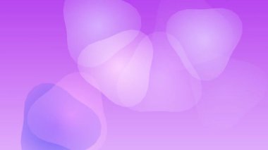 Morun çeşitli tonlarında soyut şekiller içeren animasyon arkaplan. Modern ve şık tasarımlar için harika..