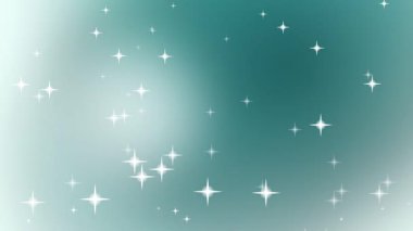 Parlayan yıldızlarla zarif bir deniz mavisi eğimli arka plan. Projene biraz sihir katmak için mükemmel..