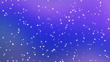 Gradyan arkaplanda kar yağışı efektinin döngüsü. Kış ya da tatil projeleri için mükemmel.
