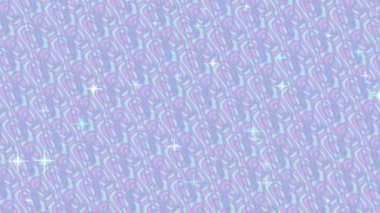 Büyüleyici bir deseni ve ışıldayan yıldızları olan canlı pastel bir arka plan. Rüya gibi ve büyülü projeler için ideal..