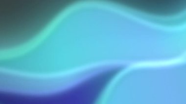 Bulanık dalgalı deniz mavisi ve mavi eğimli arkaplan. Işık ve gölge efektleriyle pürüzsüz akış.