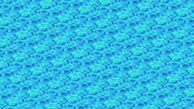 Soyut mavi geometrik model arkaplan animasyonu. Kusursuz döngü. Arkaplan, ekran koruyucu ve daha fazlası için kullanılabilir..
