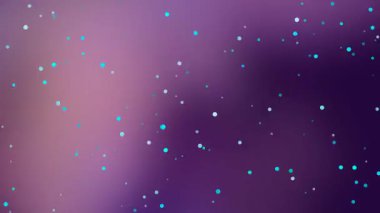 Parlak noktalı soyut mor eğimli arkaplan. Modern sunumlar ve yaratıcı projeler için mükemmel..