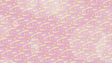 Soyut pembe ve sarı desenli, dalgalı şekilli, arkaplan