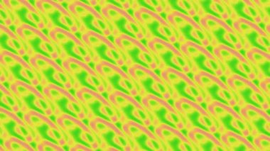 Yeşil ve pembe gradyan ile soyut dalga desenli arkaplan