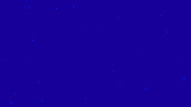 Işıldayan ışıldayan parçacıkların olduğu soyut mavi arkaplan. Şenlikli, zarif ve büyülü bir kavram..