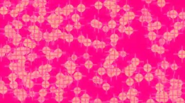Canlı pembe arka plan, animasyon geometrik şekiller. Projelerinize modern bir dokunuş eklemek için mükemmel.