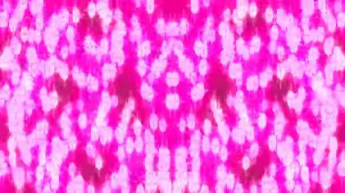 Simetrik neon desenli canlı, döngülü bir arka plan. Modern bir dokunuş için mükemmel..