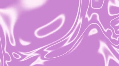 Pastel mor ve beyaz, pürüzsüz ipek dokusunda akıcı sıvı etkisi olan soyut arkaplan.