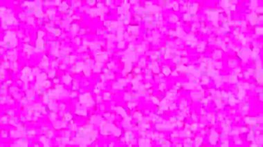 Dinamik soyut arkaplan, parlak mavi bir alanda ışıldayan mor noktalar, modern bir dijital model yaratıyor..