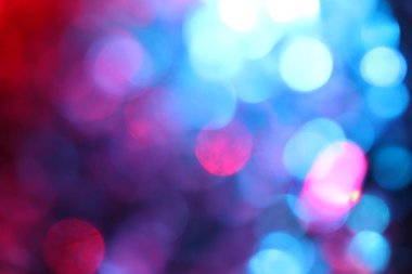 Renkli soyut arka plan. Odaklanmamış ışıklar