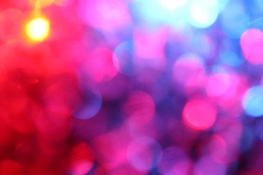 Renkli soyut arka plan. Odaklanmamış ışıklar
