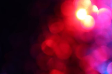 Renkli soyut arka plan. Odaklanmamış ışıklar