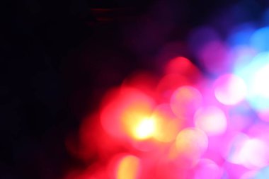 Renkli soyut arka plan. Odaklanmamış ışıklar