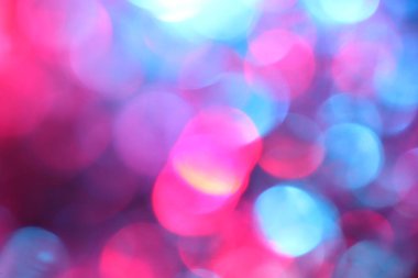 Renkli soyut arka plan. Odaklanmamış ışıklar