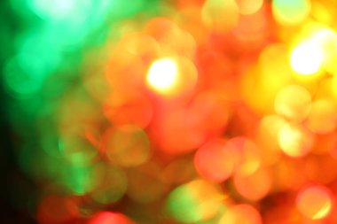 Renkli soyut arka plan. Odaklanmamış ışıklar