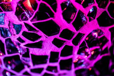 Odaklanmış arkaplanı soyutla. Renkli mozaik.