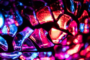 Odaklanmış arkaplanı soyutla. Renkli mozaik.